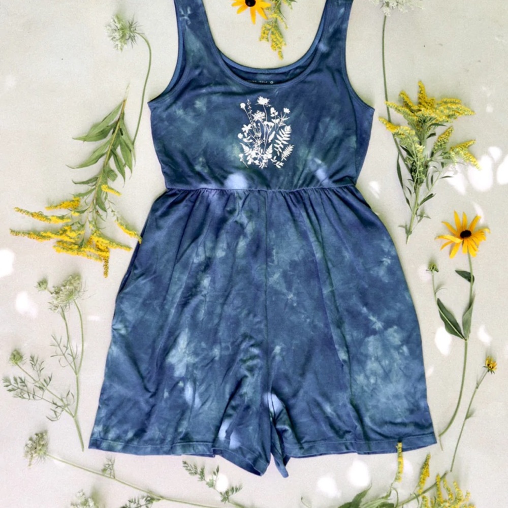 Purusha People Wild Indigo Jumpsuit Romper